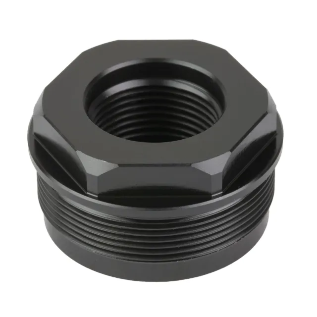 OSS RAD Direct Thread Adapter, 17-4 Stainless Steel, Black Nitride Finish - HUXWRX