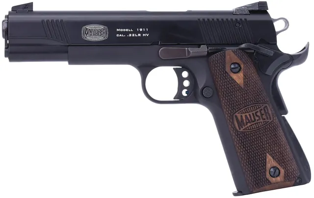 Buy Mauser 1911 22 LR 5 in Black Steel Barrel 10 Round Capacity Ambidextrous online