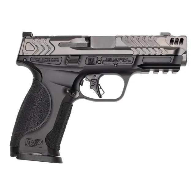 USED S&W PC M&P 9 M2.0 Metal Carry Comp Handgun 9mm Luger 17rd Magazine 4.22 Barrel Optic Ready No Thumb Safety