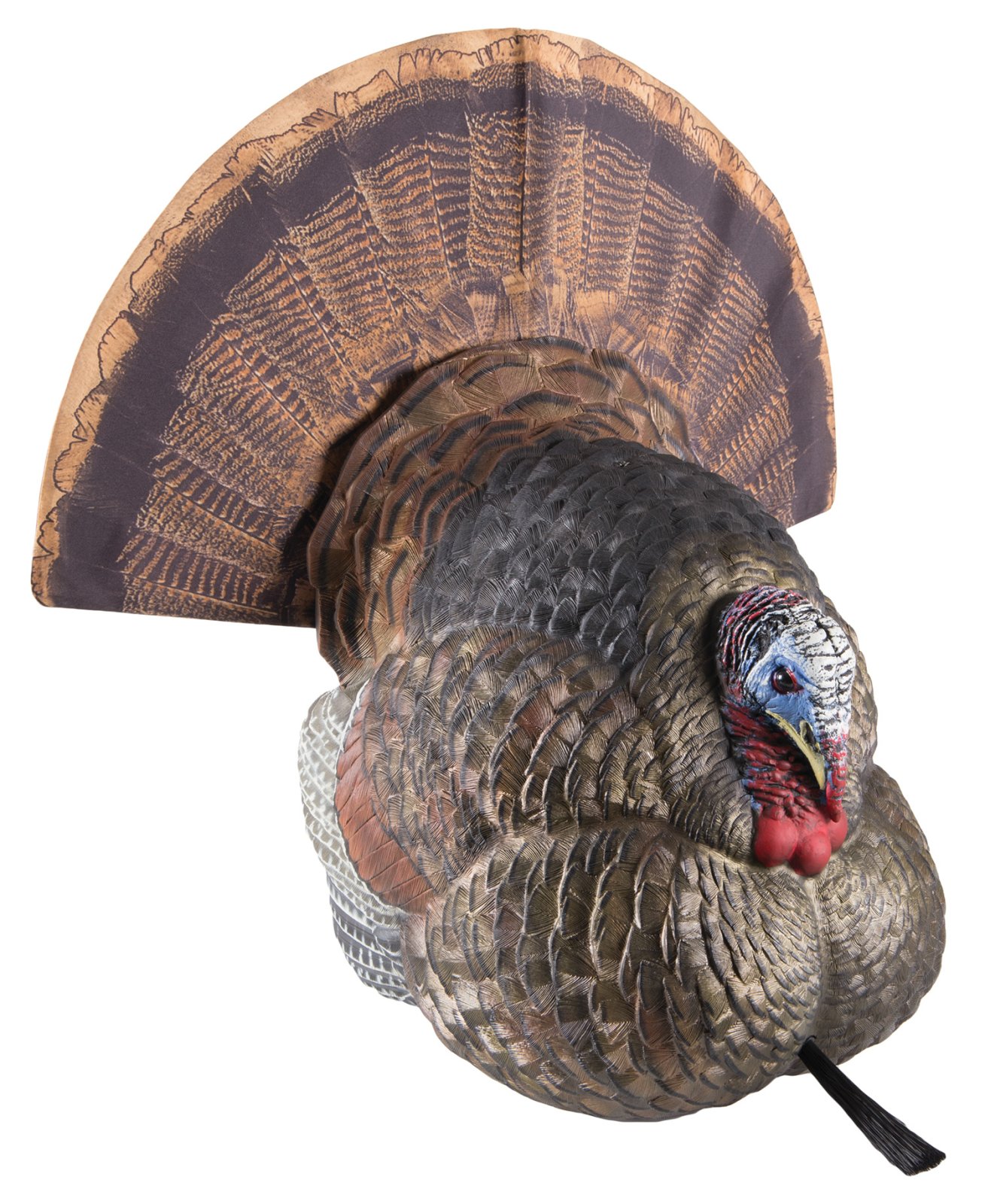 GSM Outdoors LCD Strutter Turkey Decoy Lifelike Collapsible Posture - GSM Outdoors