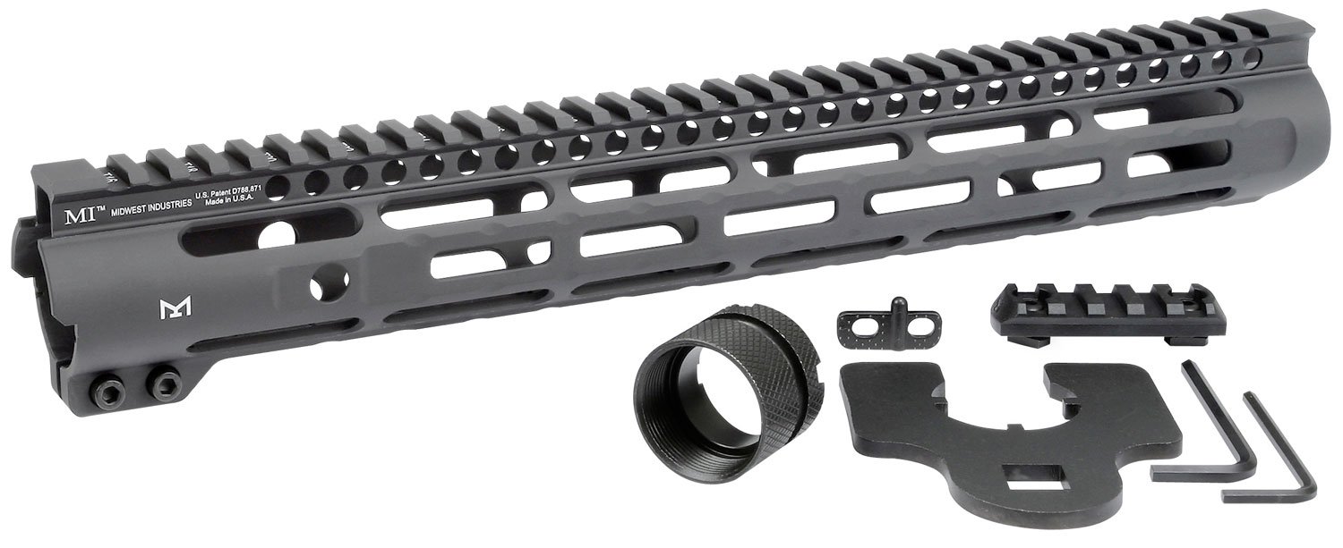 MIDWEST INDUSTRIES Slim Line 14in Handguard (MI-SLH14) - Midwest Industries