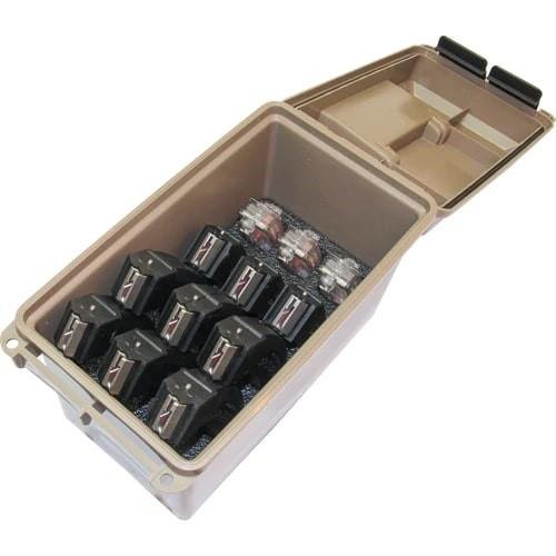 MTM TMC1022XL 10/22 Extended Mag Can Dark Earth Holds 12 Mags - MTM Case-Gard