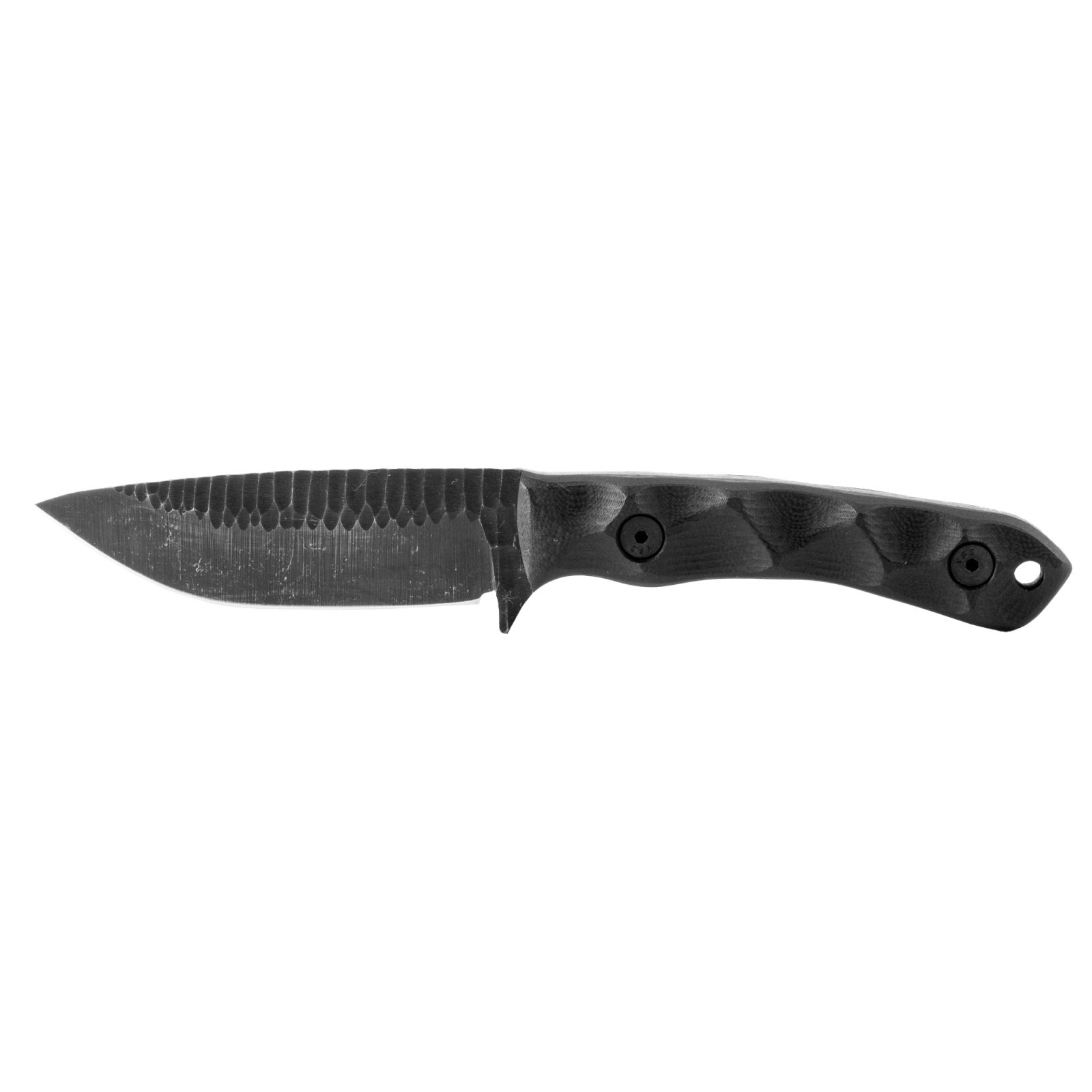 Buy Stroup Knives GP2 3.5 In Acid-Etch Black G10 with Sheath online