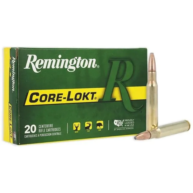 Remington 27826 30-06 Springfield 150 Grain Pointed Soft Point 20 Rounds - Remington Arms Company, LLC - 30-06 Sprg