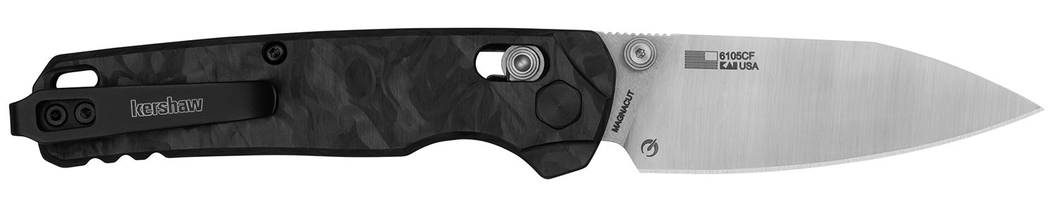 Kershaw 6105CF Bel Air 3.1 In Marbled Carbon Fiber CPM Magnacut - Kershaw