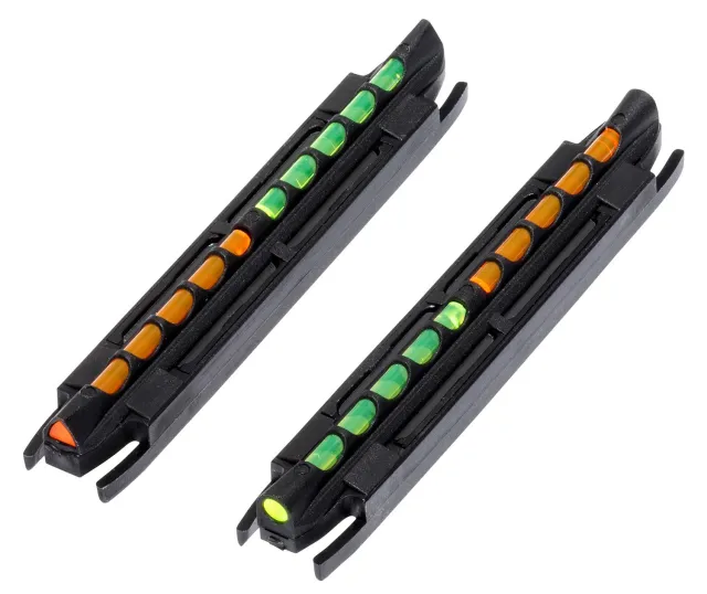 Buy HiViz TO300 Two-In-One Magnetic Shotgun Front Sight Black Green/Orange online