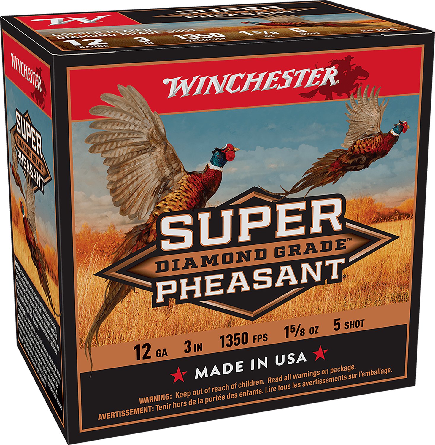 Winchester Super Pheasant Diamond Grade 12 GAUGE 3.00 In - Winchester - 12 GAUGE
