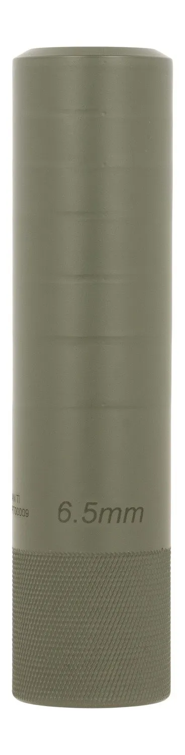 Fletcher Rifle Works PERM65TIODG Permian 6.5mm 1.62" OD Green Titanium 1.375"x24