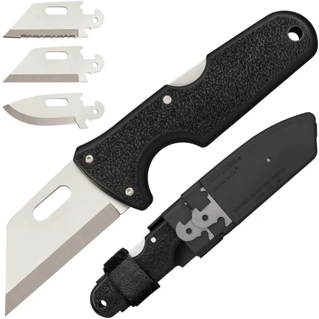 Cold Steel CS40A Utility Knife 2.5 in 420J2 Steel Black ABS Handle - Cold Steel