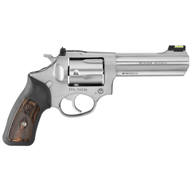Ruger SP101 5771 357 Magnum 4.20 In 5 Round Stainless Steel - Ruger - 357 Magnum | 38 Special for sale at Gun Club HQ