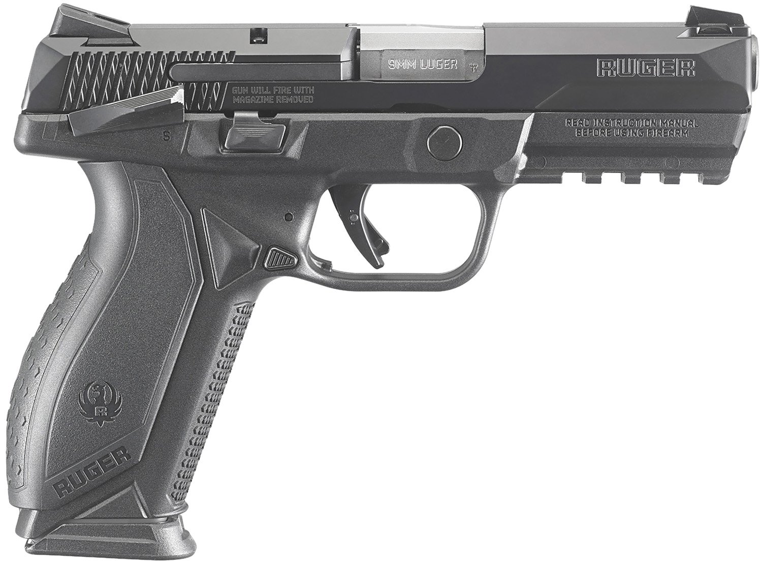 Ruger American Duty 9mm Luger 4.20 In Barrel 10+1 Black - Ruger - 9mm