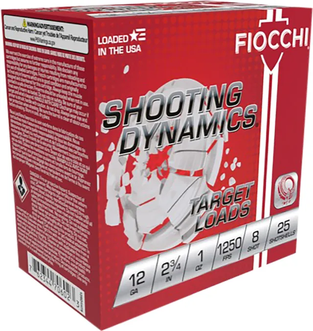 Buy Fiocchi 12ga 2.75" 8 Shot 1oz Shotgun Loads online
