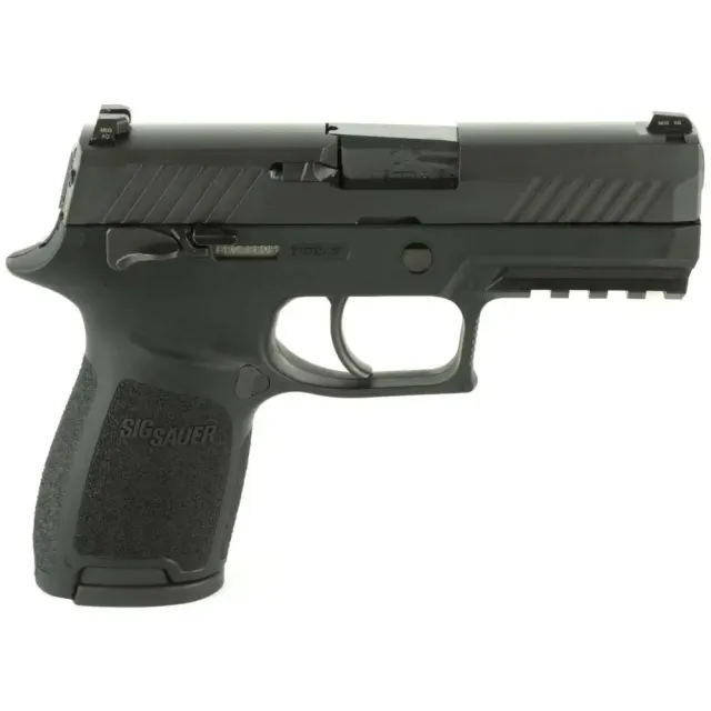Sig Sauer P320 Compact 9mm 3.9 In 10 Round Black 320C-9-BSS-MS-MA