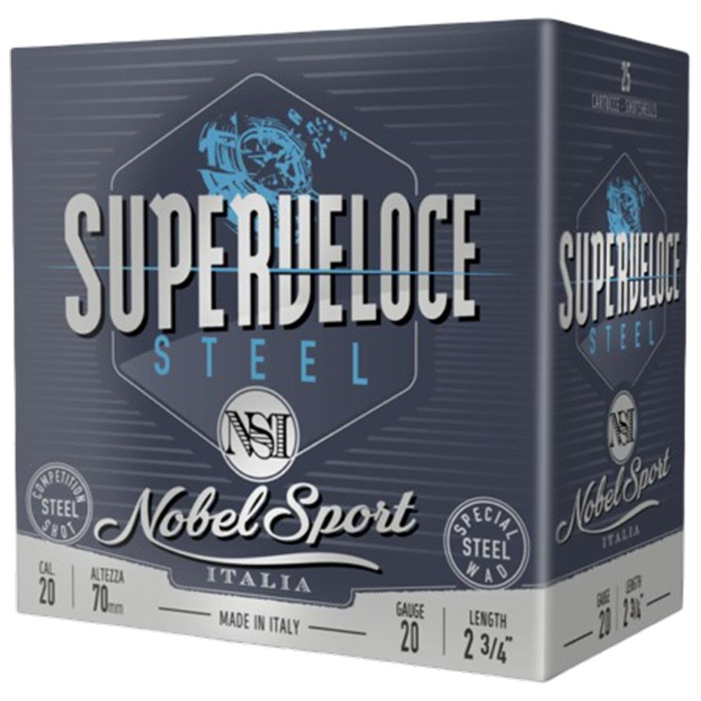 Buy Nobel Target Steel Shotshells 20 ga 2-3/4 1oz 1378 fps #7 25/ct online