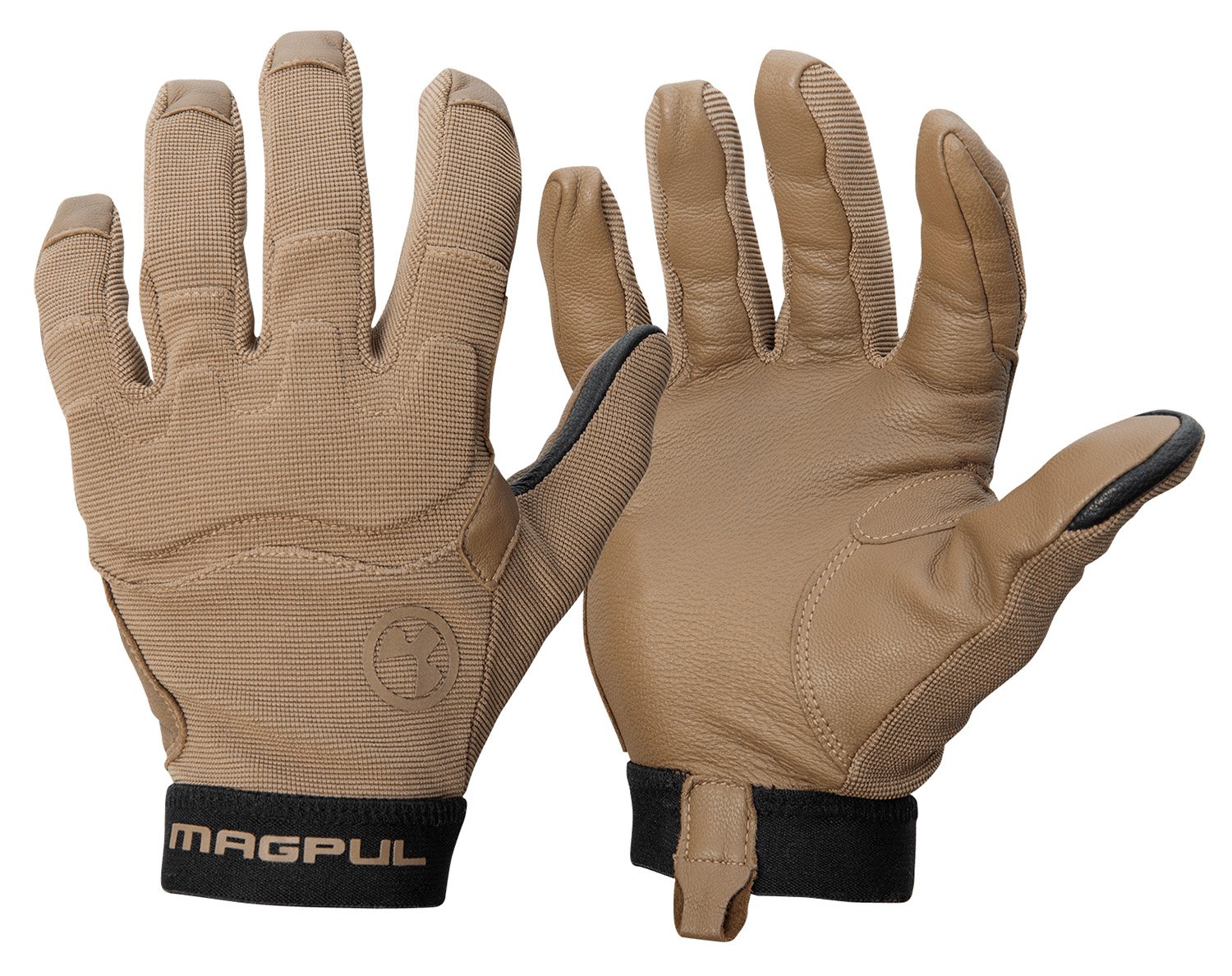 Magpul MAG1015-251 Patrol 2.0 Gloves Coyote 2XL Nylon/Leather - Magpul Industries