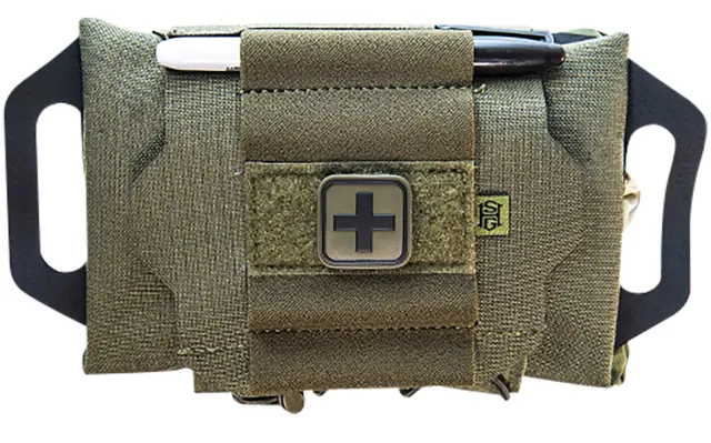 High Speed Gear 12RX00OD ReFlex IFAK System OD Green Nylon 2-Piece Set - High Speed Gear