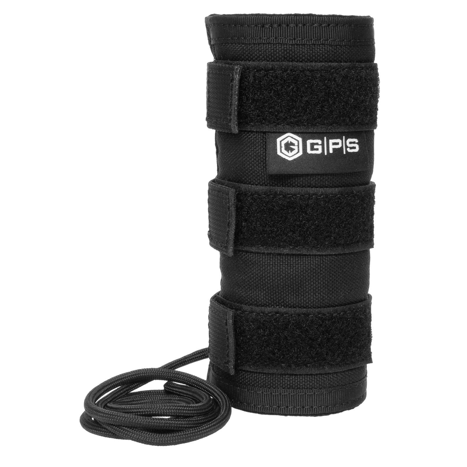 GSM Outdoors GPST8006B 6In Heat-Resistant Suppressor Cover Black - GSM Outdoors