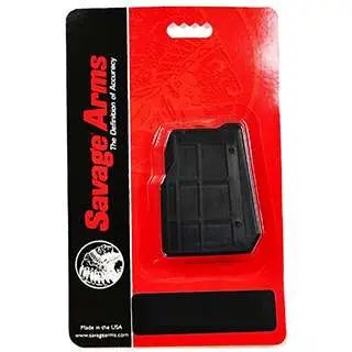 Savage Arms 55250 25 Black Polymer 4rd Capacity 17 Hornet Detachable - Savage Arms - 4RD