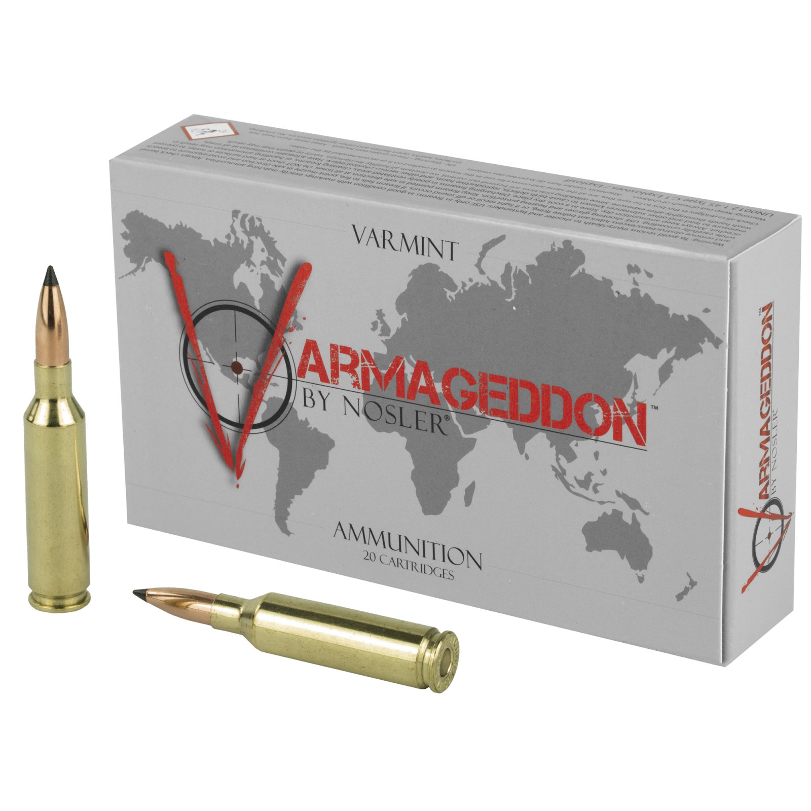 Buy Nosler 65172 6mm Creedmoor 70 Grain Flat Base Tipped 20 Rounds online
