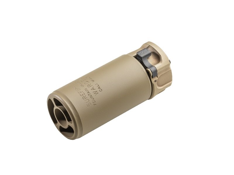 Surefire Warden-DE Blast Diffuser, Multi-Caliber, Flat Dark Earth - SureFire - Multi