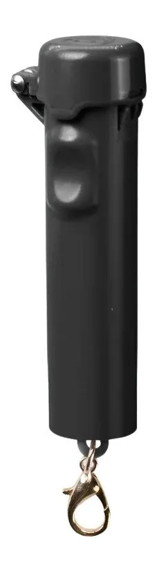 GDOG PSGDPHBK Packin Heat Pepper Spray Black 18% OC 0.5oz Keychain - GDOG