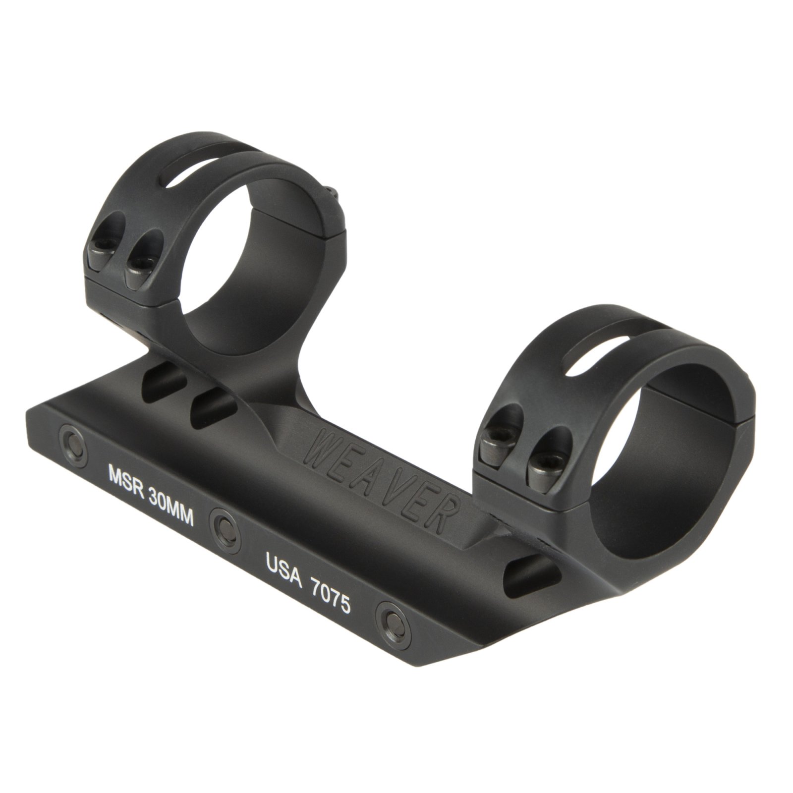 Buy Weaver 99680 Premium MSR Optics Mount 30mm Black 7075-T6 Aluminum online