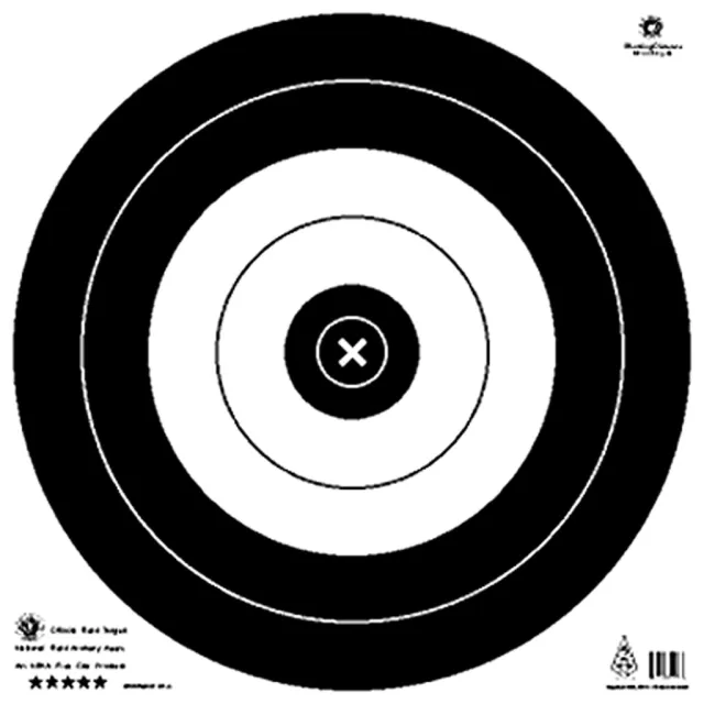 Maple Leaf Press NFF-65 Target Face 65cm 25pk Tear-Resistant Paper - Maple Leaf Press