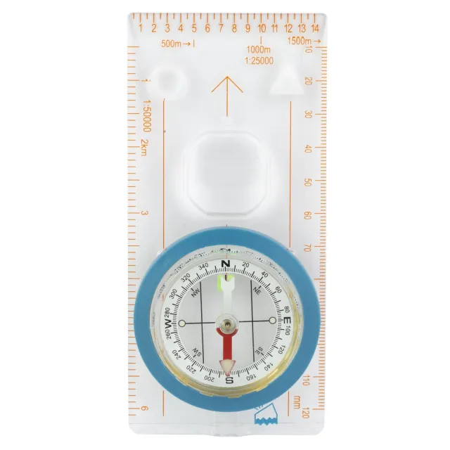 UST Ultimate Survival Technologies Deluxe Map Compass Lanyard Clear - UST - Ultimate Survival Technologies