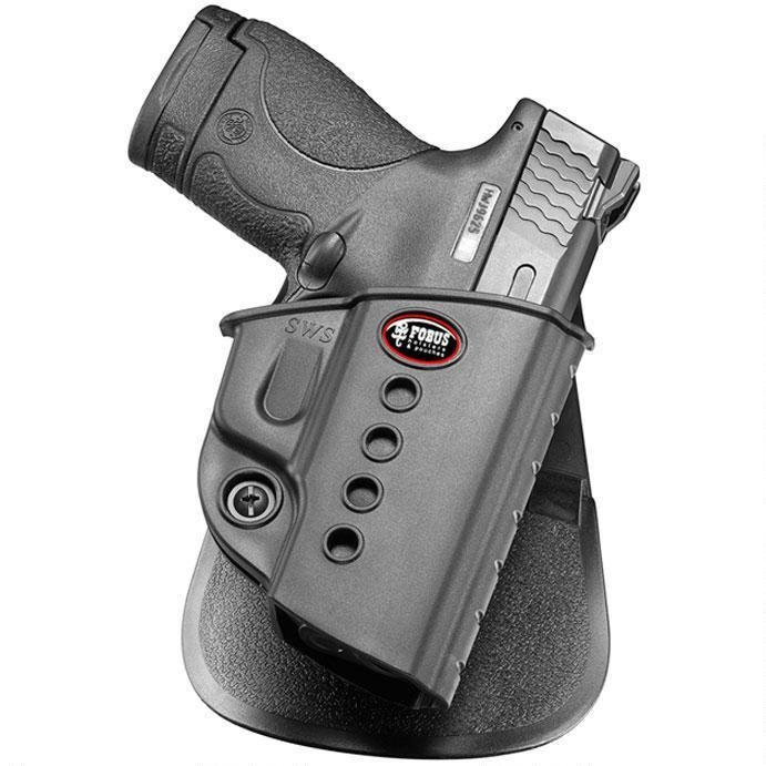 Fobus SWSRP Evolution Roto Paddle Holster Black Polymer Right Hand - First Samco/Fobus