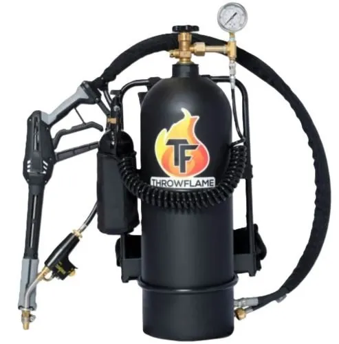 Throwflame X15 Flamethrower Midnight Black Tactical - Throwflame