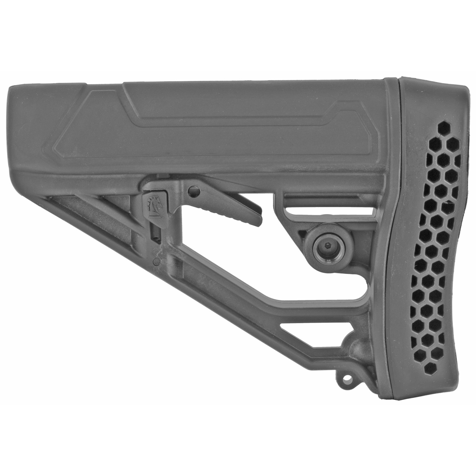 Adaptive Tactical AT02012 EX Performance Adjustable Stock Black M4 Style - Adaptive Tactical