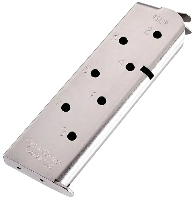 Buy Chip McCormick M-MG-45FS8 1911 .45 ACP 8-Round Stainless Steel Magazine online