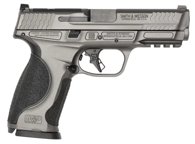 S&W 14164 M&P 40SW 15+1 Tungsten Gray Optic Ready Pistol 4.22" - Smith & Wesson - 40 S&W