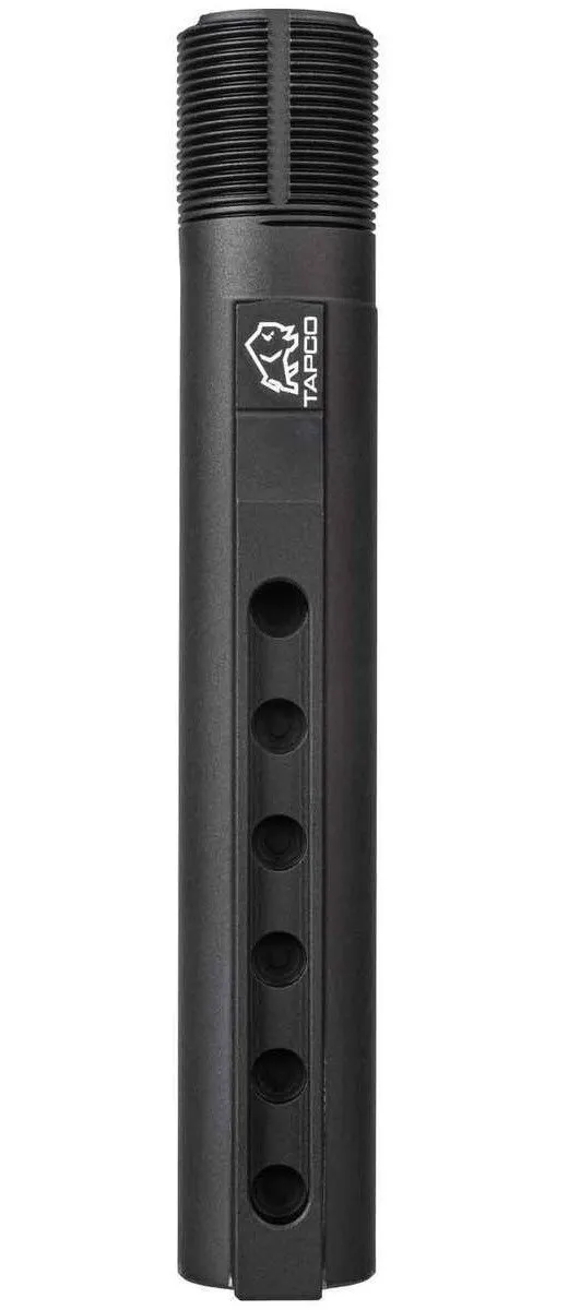Tapco TAP22057 6-Position Black Anodized AR-15 Buffer Tube