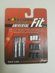 Buy Nockturnal FIT Red Lighted Nock - Universal Size, X Arrow Shaft, 20+ Hour Battery Life online