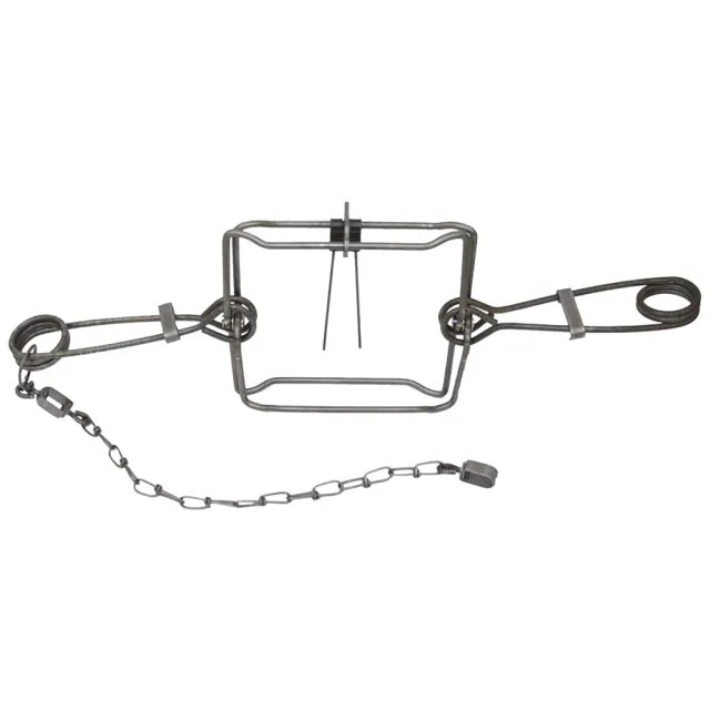 Bridger BR 220 Body Gripper Trap, Steel, Heat-Treated Springs - Bridger