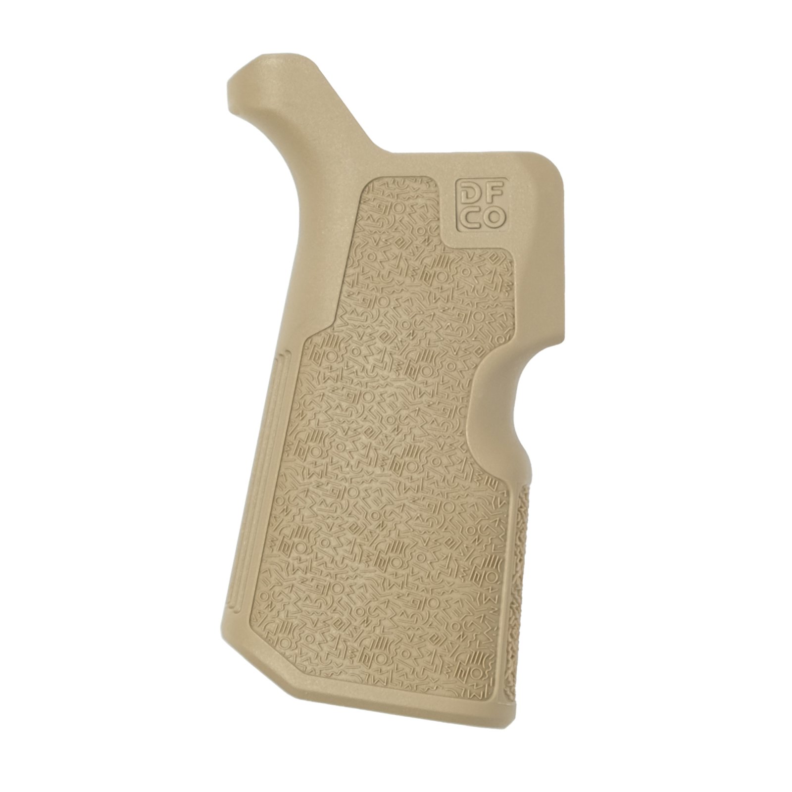 Die Free Co KFGFDE Kung Fu Grip Flat Dark Earth Nylon AR15/M4/AR10/SR25 - Die Free Co