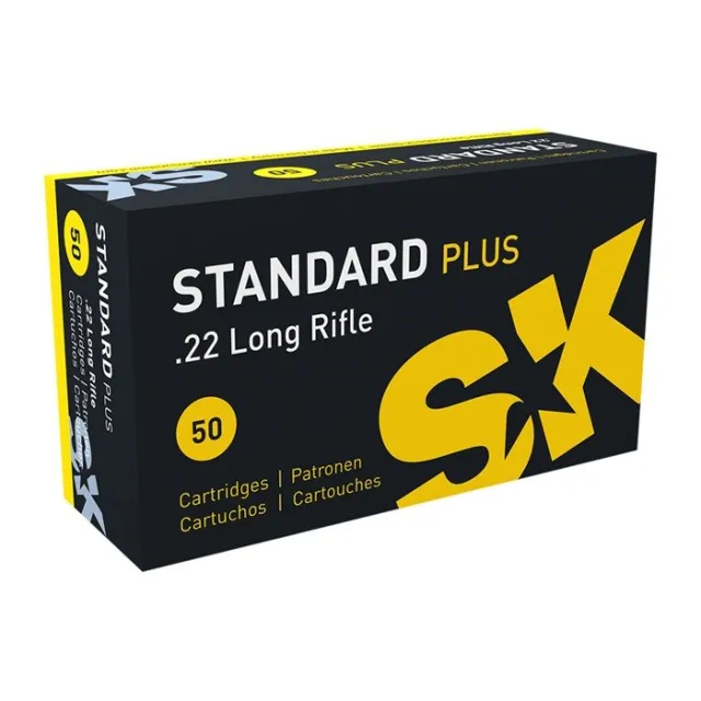 SK 22 LONG RIFLE 40GR LEAD ROUND NOSE 500/BRICK