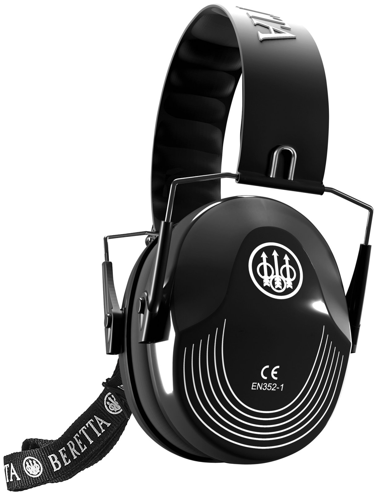 Beretta CF1000000209SS Safety Pro Earmuffs 25dB Black - Beretta