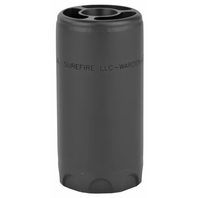 SureFire WARDEN-1/2-28-BK Blast Regulator 5.56mm/7.62mm Black - SureFire - 556NATO for sale at Smoke Wagon Firearms
