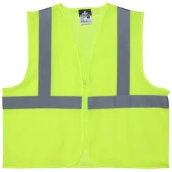 MCR Safety Class 2 Lime Mesh Safety Vest High Visibility - MCR Safety for sale at Smoke Wagon Firearms