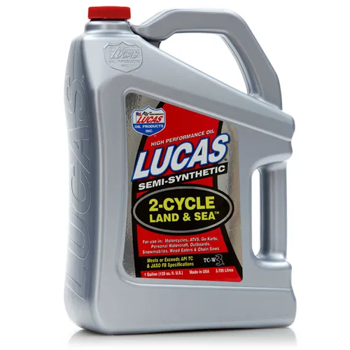 Lucas Oil 2-Cycle Land & Sea Oil TC-W3 Certified Formula - Lucas Oil