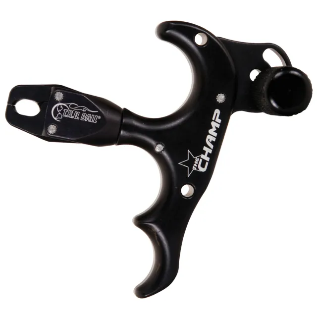 Tru Ball TCMP-BK Champ Release 3 Finger Black Small - TRU Ball for sale at Iron and Lace
