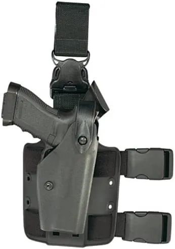 Safariland 6005 SLS Holster Quick-Release Leg Strap Glock 19 w/ ITI Light - Safariland