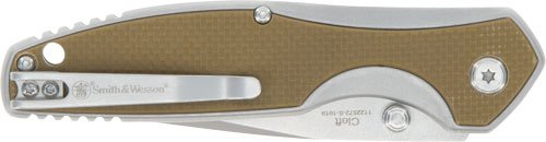 Buy Smith & Wesson Knife Cleft 3.25" Spring Assist G10 Scales Handle 1117238 online