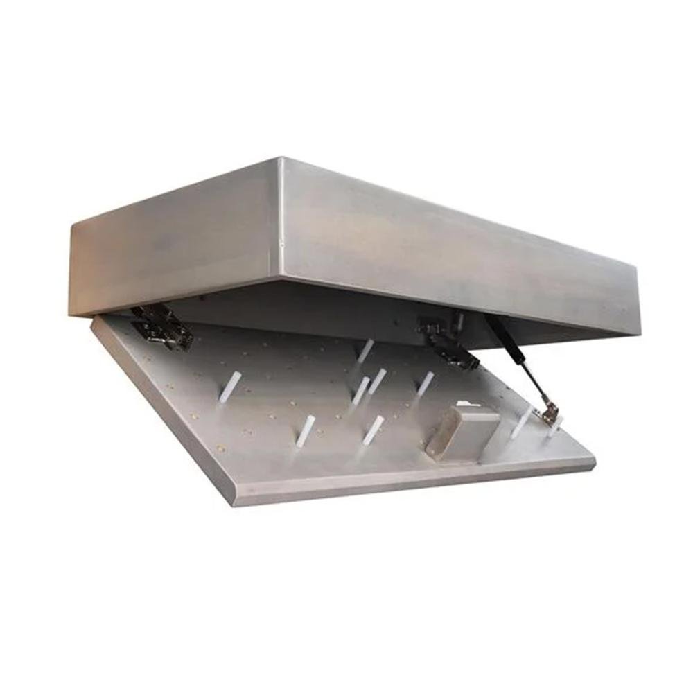 Lockdown In-Plain-Sight Shelf Farmhouse 14 In Natural Wood LED Light - Lockdown