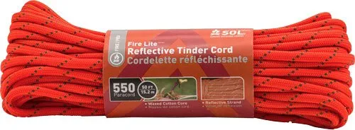 ARB 01401732 Reflective Tinder Cord 50ft Poly Tactical - ARB