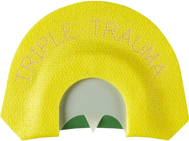 Hunters Specialties 05901 Turkey Call Infinity Latex Three Reeds Yellow - GSM Outdoors