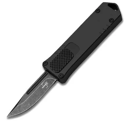 Boker Plus USB OTF 2.0 Black D2 Steel Slide Lock Aluminum Handle - Boker