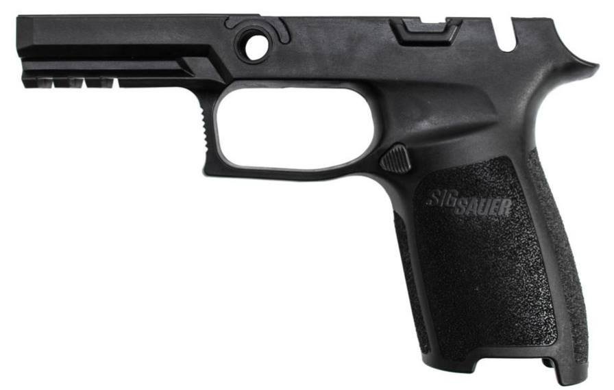 Sig Sauer P320 Carry Grip Module Assembly - Medium Black - Sig Sauer - P320